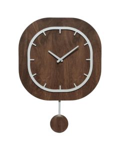 Orë muri, Druri, Kafe, Ø40xH56 cm