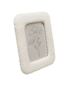 Photo frame, mdf, beige, H25 x W20 cm