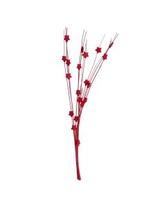 Lule natyrale të thara, kuqe, 70 cm