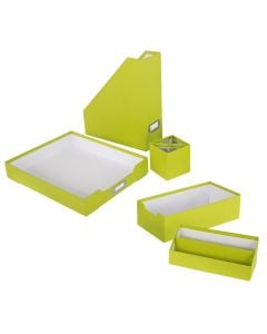 Set kancelarish kartoni jeshile 5 cope.