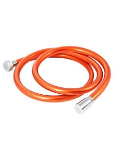 Shower hose shining red