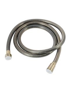Shower hose bronze plated