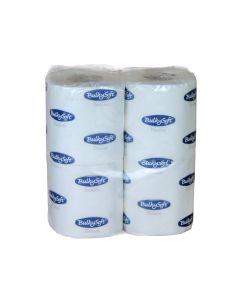 Professional toilet paper, "Bulkysoft", 190 pcs, 19.95 m, 4 roll