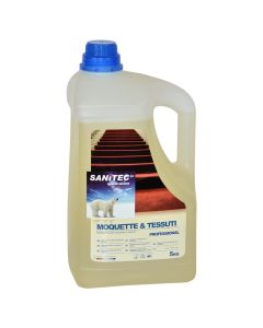 Detergjent pastrimi për moket dhe textil, "Sanitec", 5 kg, aromatik , bezhe, 1 copë