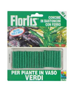 Fertilizer, Flortis, pack/40 gr, inserted into the soil of all potted plants