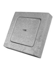 Catchpit cover, concrete, 9.5x50x50 cm, max 7 ton, concrete quality 250