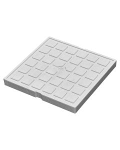 Manhole cover, polypropylene, 1.8x20x20 cm, class A15