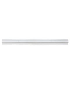 Decorative ceiling frame, Bovelacci, extruded, 100x100 mm, length 2 ml, white