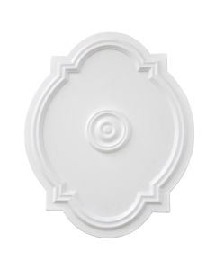 Rosette, Bovelacci, class 1 polystyrene, 54x43 cm, white