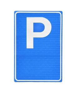 Road signs, for private entry or reserved environments, 40 x 60 cm