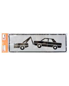 Additional road signs, the vehicle will be transported by wheelhouse, 53 x 18 cm
