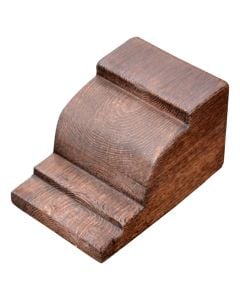 Wooden holder imitation, Noma Beam, 20.5x13.5x12 cm, dark brown