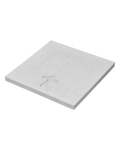 Handle  catchpit cover, Dakota, polypropylene, 2.5x40x40 cm