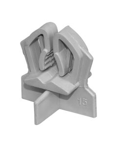 Distanciers for thread Ø4-14 mm dhe Ø15 mm mesh -Arm horizontal