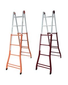 Metal ladders, A3, width 33 cm, height 100-145 cm, holding weight 100kg