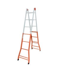Metal ladders, A4, width 33 cm, height 100-170 cm, holding weight 100kg