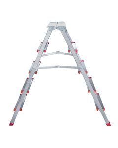 Aluminum ladders, A5, width 35 cm, height 110 cm, holding weight 150kg