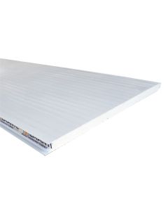 Panel sanduiç, për mure, 3x100x600 cm, i bardhë