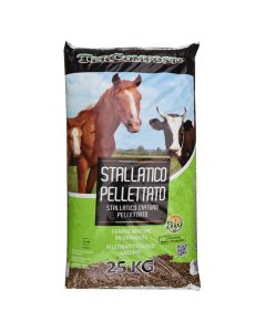 Pellettated manure, TerComposti, bag/25 kg, 100% natural product allowed in organic farming composed of a balanced mix of mature