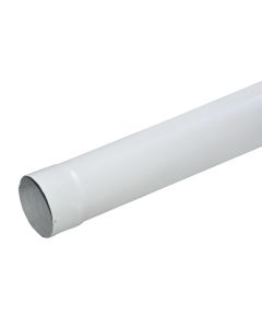 Roof drainage pipe, with tin enamelled Ø75mmx3, wood imitation