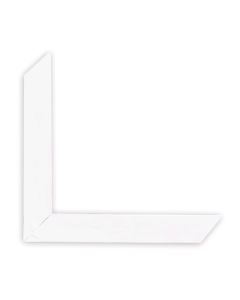 Shufra kornizash polistireni2.85cm, numer dekori 023-VI-W1, ngjyre e bardhe