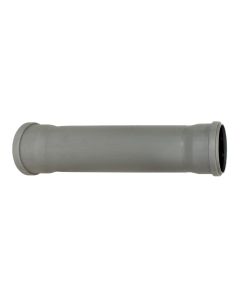 Pipe, polypropylene, Ø110mmx0.5m, with 2 rubber