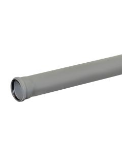 Pipe, polypropylene, Ø110mmx3m, with 2 rubber