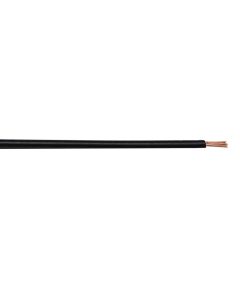 Electrical wire 1x2.5mm², Black color N07V-K, Fire resistant