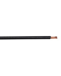 Flexible power cable 1x6mm², Black color N07V-K, Fire resistant
