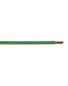 Electrical wire 1x16mm², Green & yellow color N07V-K, Fire resistant