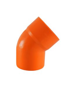 Brryl, PVC, Ø100mmx45°