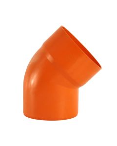 Brryl, PVC, Ø125mmx45°