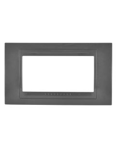 4 mod. Cover frame graphite grey Unica Allegro