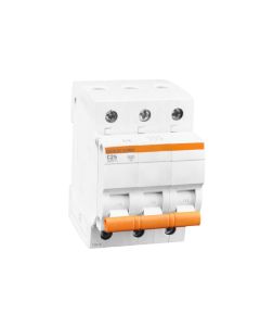 Automat, ndërprerës magneto-termik, 3P, 25A, Kurba C, 6kA