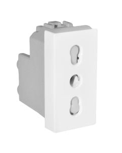 Prize bivalente standart Italian ngjyre e bardhe 16A 250V