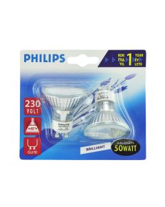 Llampe halogjene Twistline,230V 50W GU10-MR16 40° 2/blister