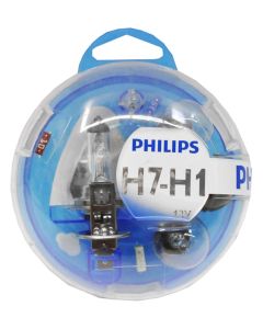 Llamba rezervë PHILIPS KIT, H1/H7, 12V