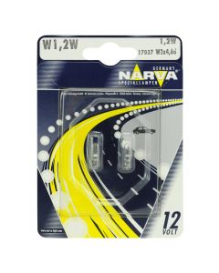 Llamba NARVA, W1, 2W, 12V, 1.2W, W2x4.6D