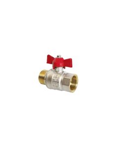 VALVUL SFERIKE, BRONXI ME FLUTUR,3/4" F-M