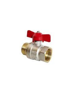 VALVUL SFERIKE, BRONXI ME FLUTUR, 1" F-M,