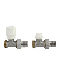 Valvul radiatori,dalje e drejt 1/2",BRONZI,