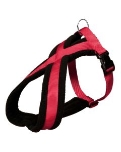 Qafore dhe trupore per qen, Trixie 204003, M/L, 50-80 cm/ 25 mm, nailon, e kuqe