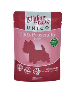 Ushqim për qen, Miglior Cane, 100gr, me proshutë