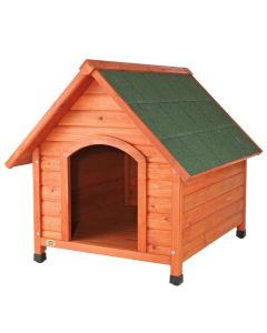 Kennel for dog, Trixie, 77 x 82 x 88 cm, pine, with red roof