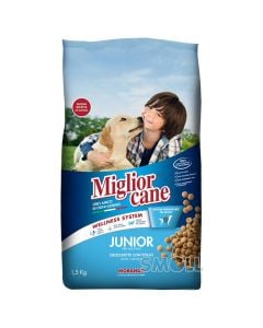 Ushqim për qen të vegjël, Miglior Cane Crocchette, 1.5 kg, me mish pule