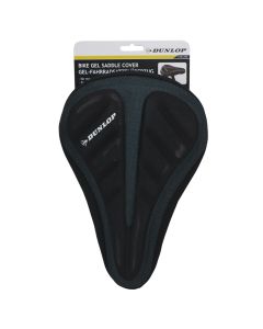 Bike gel saddle cover, Dunlop, 28x20 cm, 220gr
