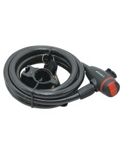 Kavo lidhëse për biçikletë me çelës DUNLOP, 180 cm, 12 mm