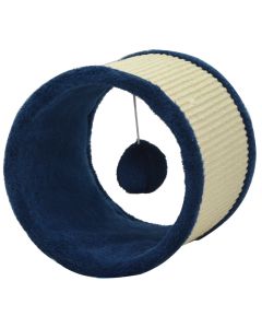 Cat scratcher and seat, Trixie, Ø23×20 cm, circular shape, dark blue