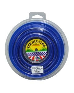 Line for grass trimmer, Maniver Terminator, 4 mm x 32 m, circular, blue
