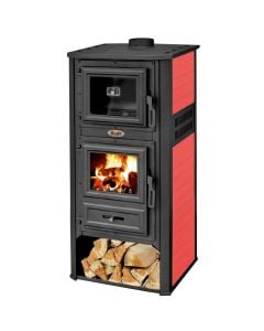 Sobë druri me furrë, ''AMBASADOR R '', 10-12 KW, 490x460x1160 mm